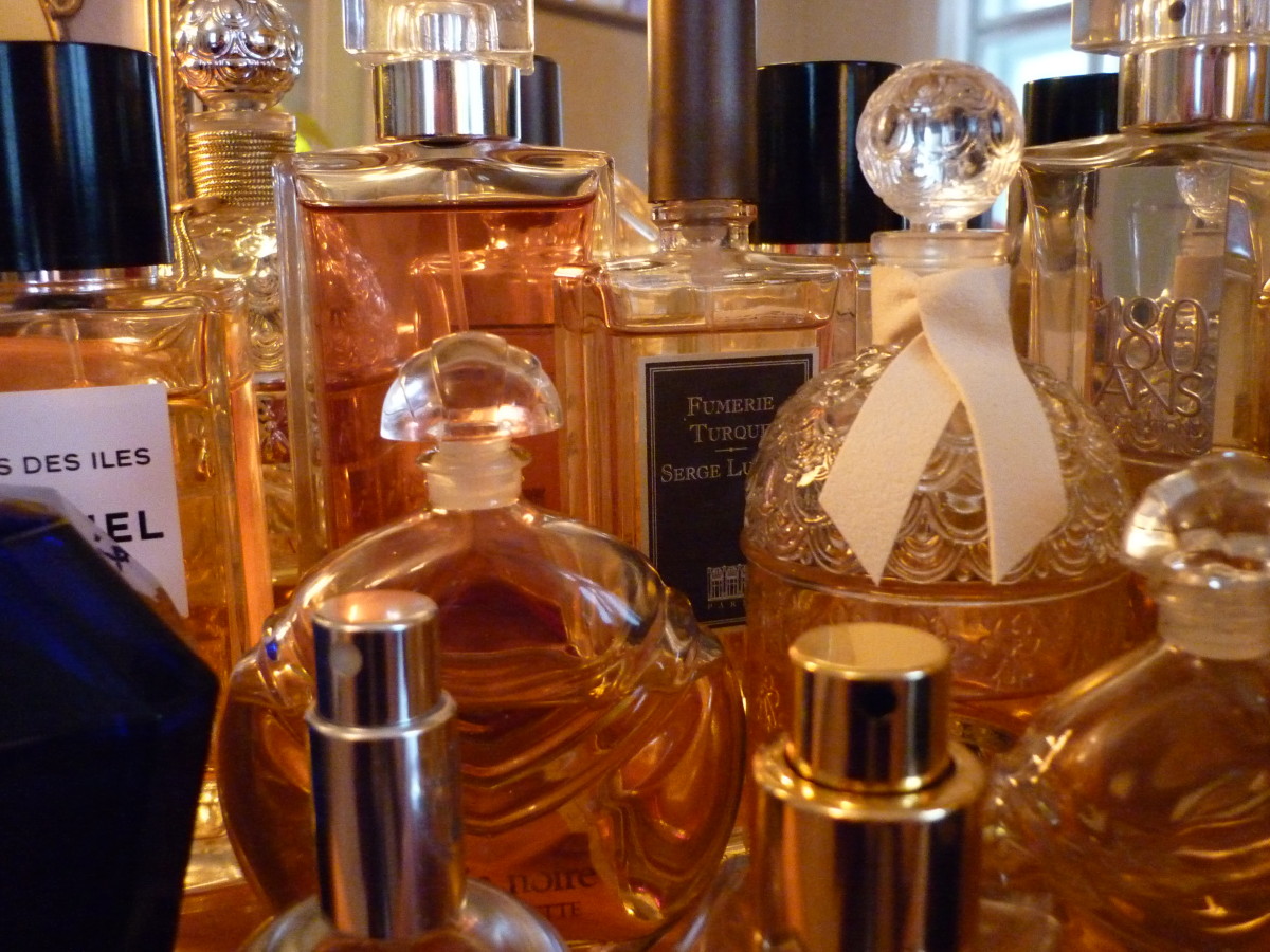 Collection parfums Guerlain Chanel Serge Lutense